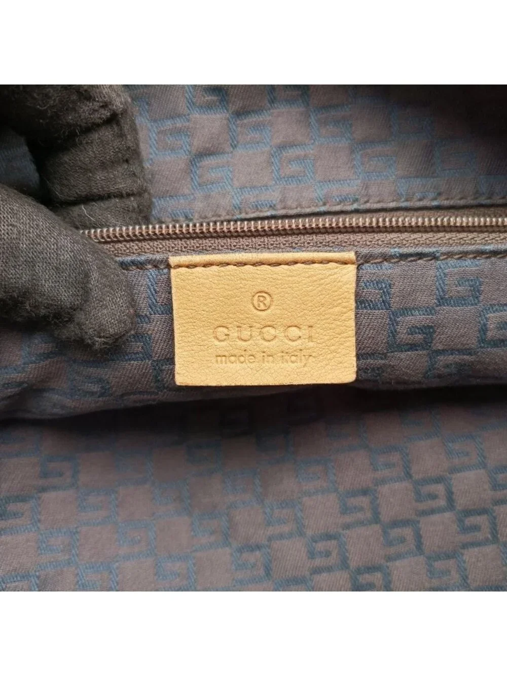 Gucci Hobo Brown Leather
